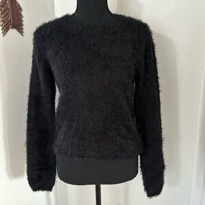 Crewneck Eyelash Sweater